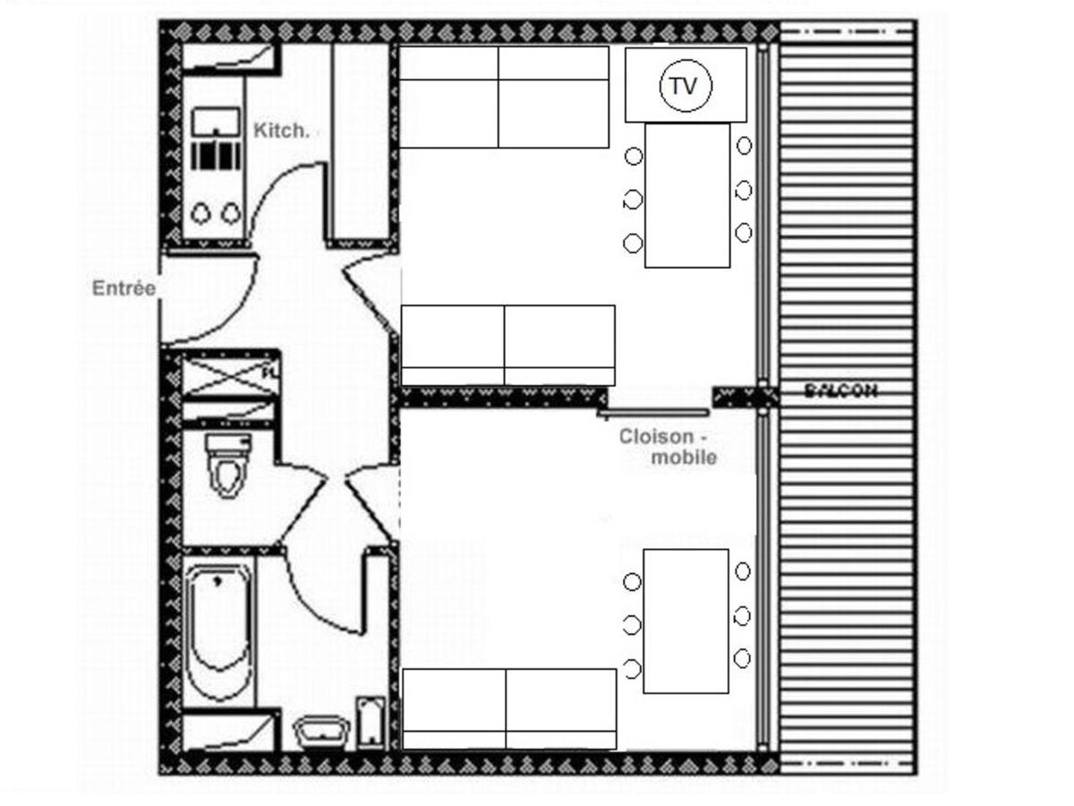 Appartement Confortable Centre Station 6 Pers Balcon Expose Sud - Fr-1-344-868 Saint-Martin-de-Belleville Exterior photo